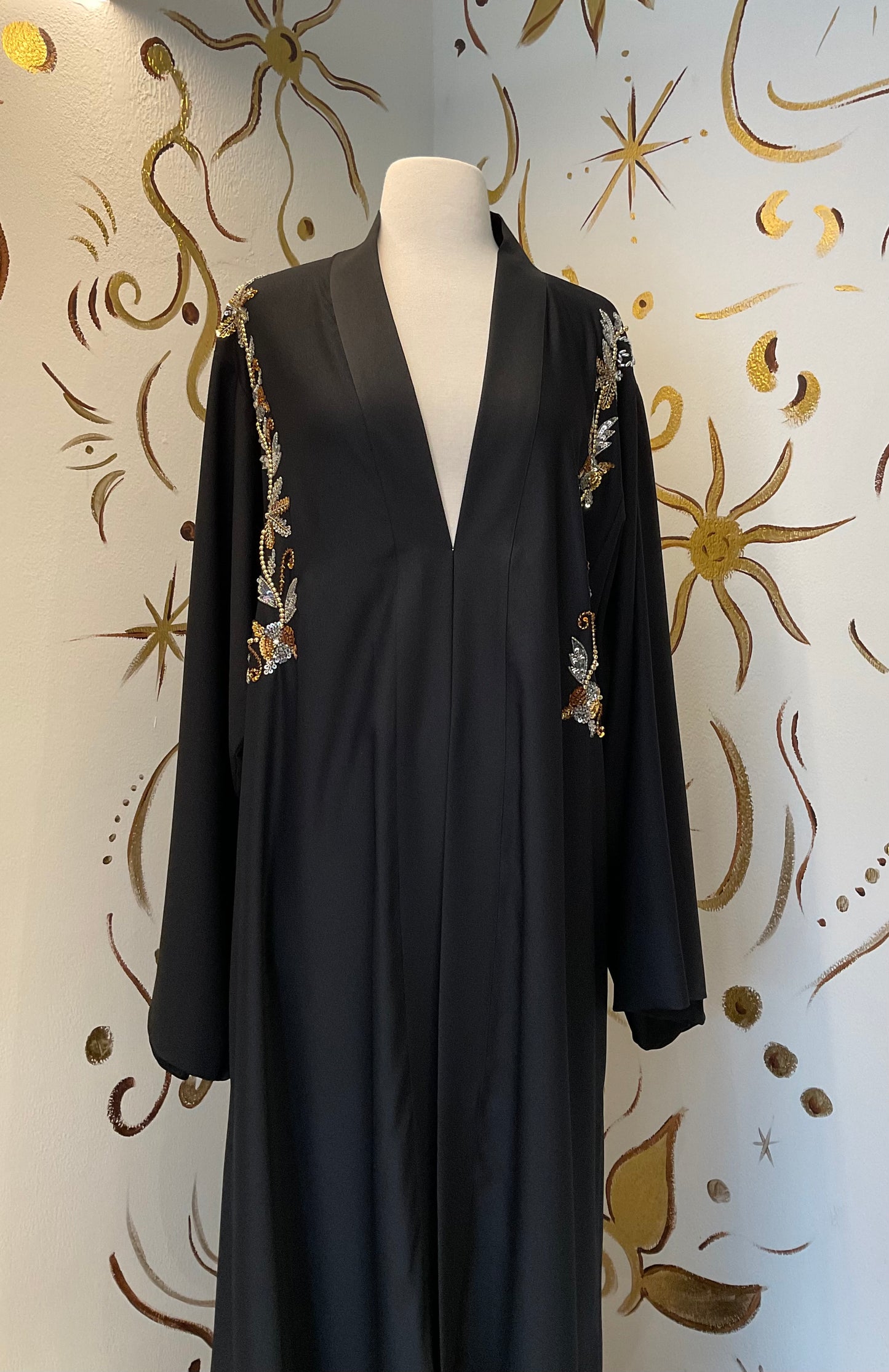 Classic Beaded Abaya
