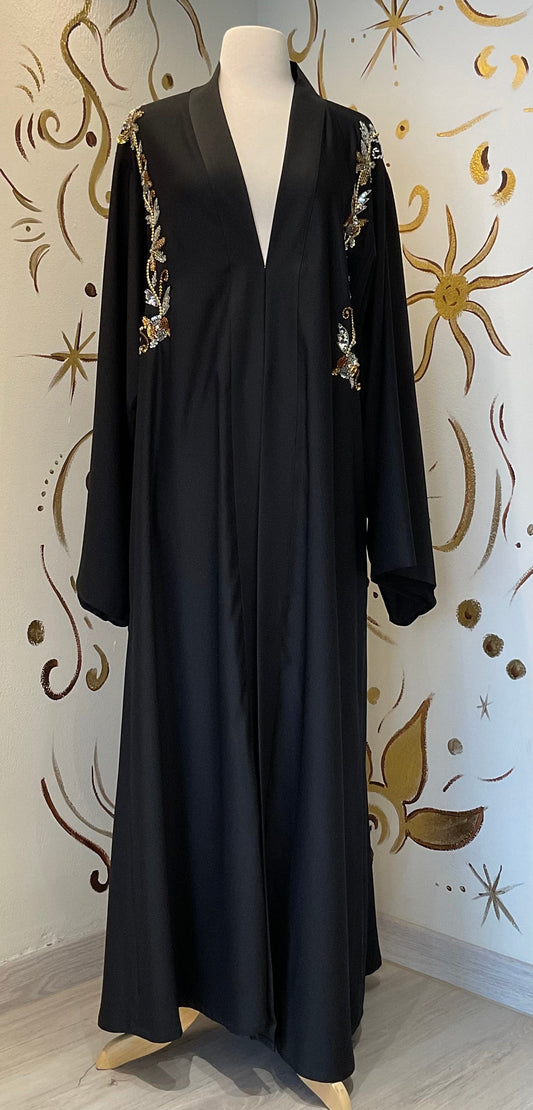 Classic Beaded Abaya