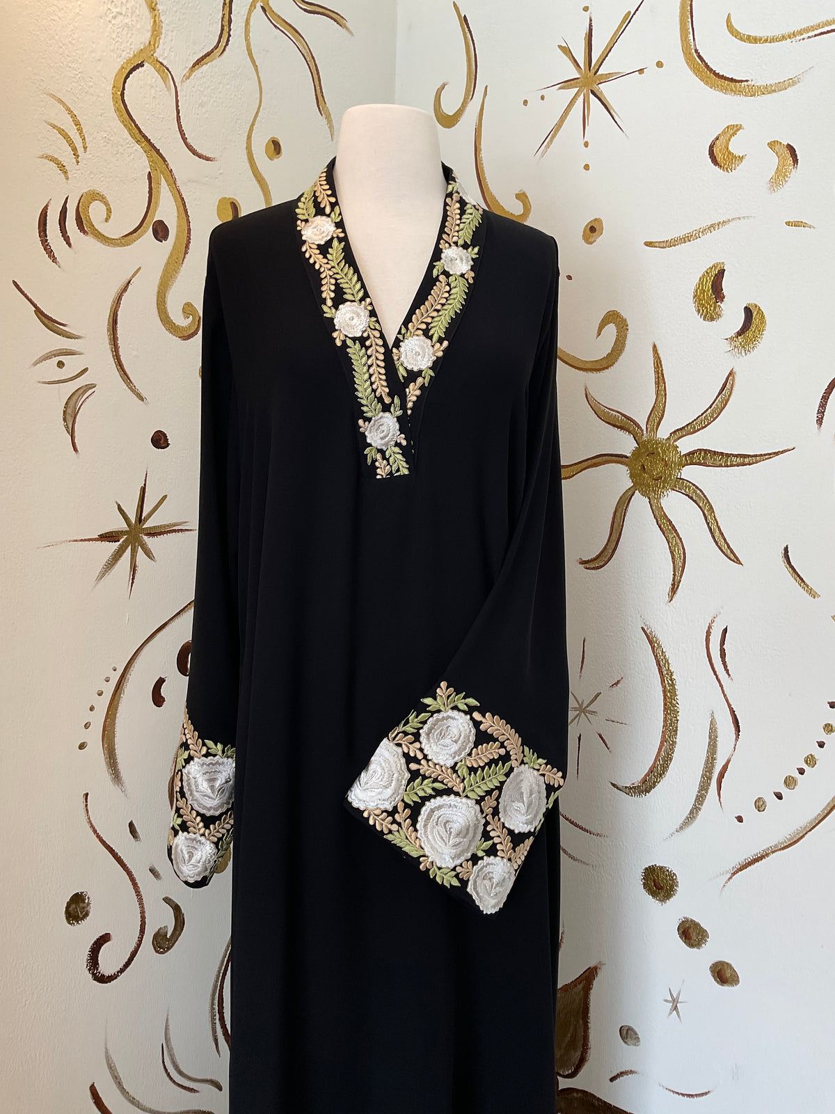 Classic Black Floral