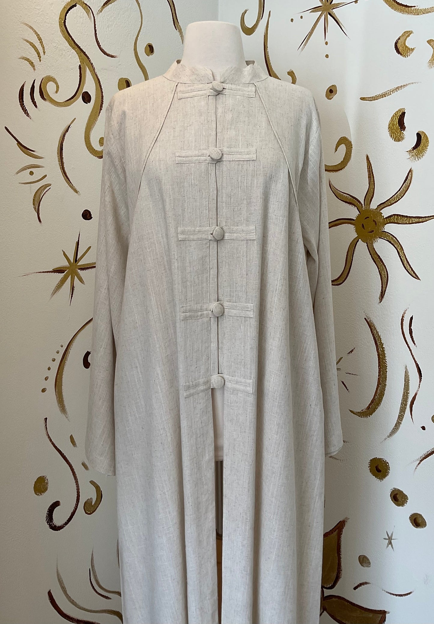 Mandarin-like Abaya