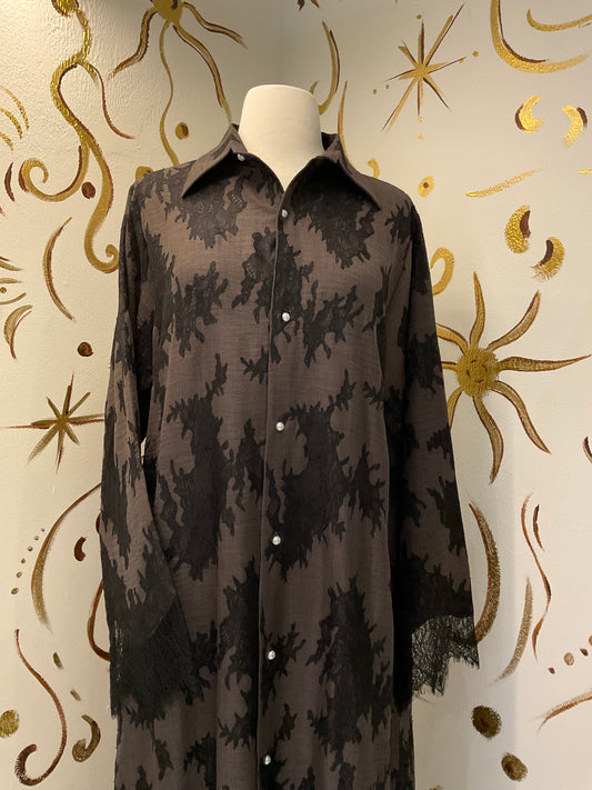 Laced-Abaya