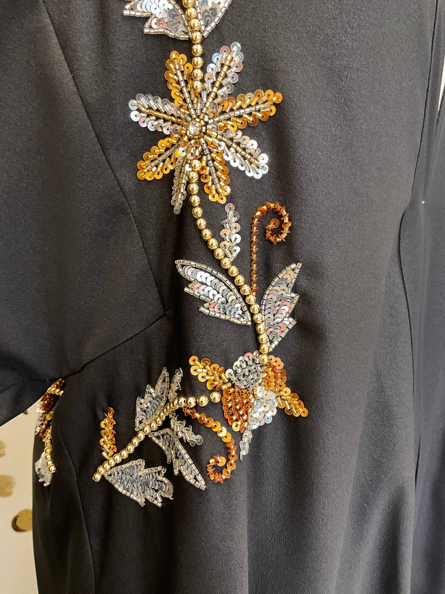 Classic Beaded Abaya